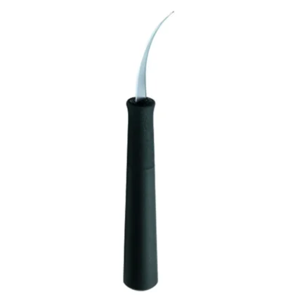Triangle Carving Knife Sideways curved, 2 edges
