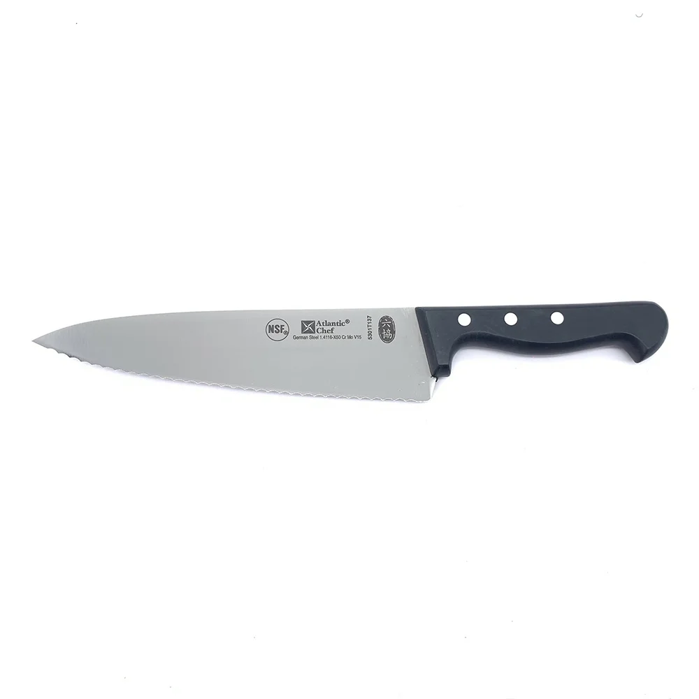 Atlantic Chef AC 5301T137 Chef’s Knife – Serrated Edge 21cm